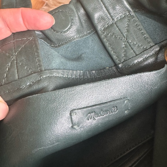 Madewell Piazza Crossbody bag purse hunter green! EUC - Picture 7 of 10